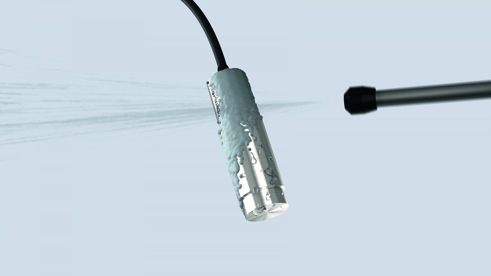 UMC3000: Sensore a ultrasuoni al 100 % in acciaio inossidabile
